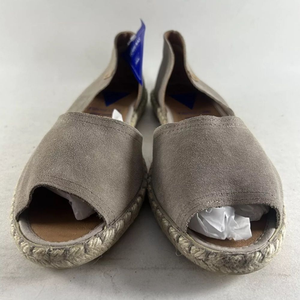 Verbenas Cruz Women’s Espadrilles Peep Toe Shoes Gray Size EU 41 US 10 - Picture 2 of 9